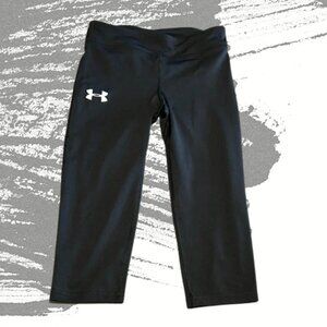Black Under Armour Running Capri